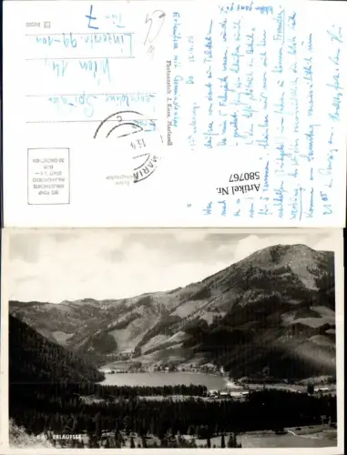 580767,Foto Ak Erlaufsee Mariazell