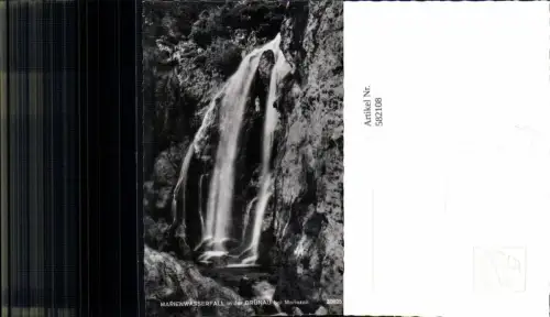 582108,Foto Ak Mariazell Marienwasserfall i. d. Grünau Wasserfall