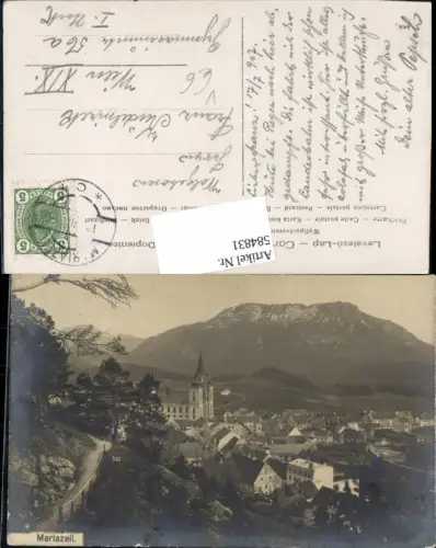 584831,Foto-AK Mariazell Maria Zell pub Nicolaus Kuss