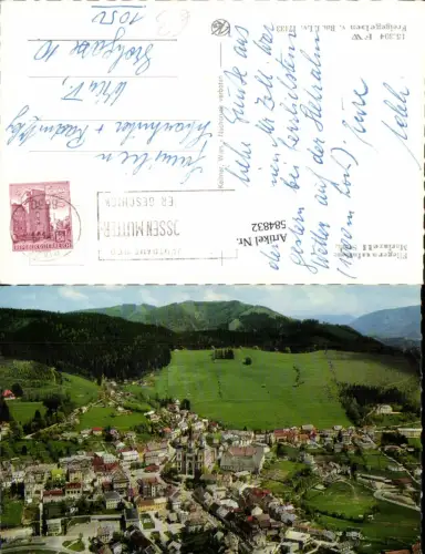 584832,Mariazell Maria Zell Fliegeraufnahme Luftbild