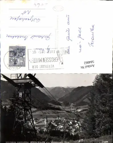 584862,Mariazell Maria Zell Seilbahn Gondel