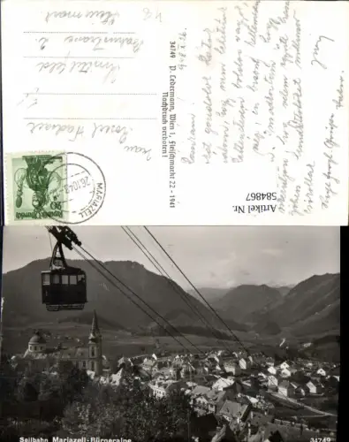 584867,Mariazell Maria Zell Seilbahn Gondel