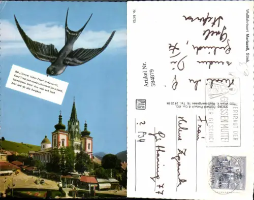 584879,Mariazell Maria Zell Schwalbe