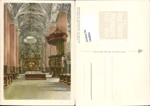 584884,Künstler AK P.O. Hartmann Mariazell Maria Zell