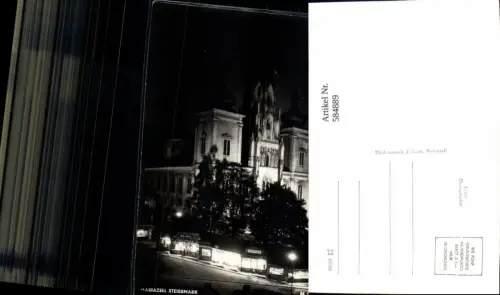 584889,Mariazell Maria Zell bei Nacht