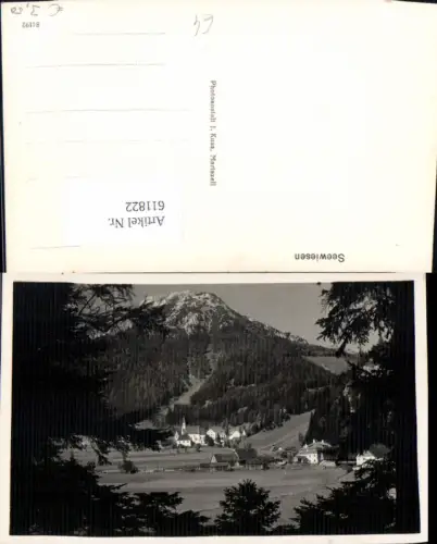 611822,Foto Ak Seewiesen Turnau Totale