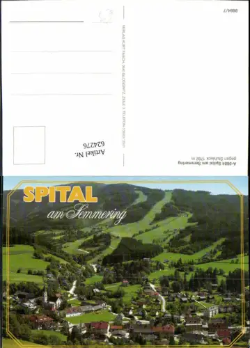 624276,Spital am Semmering geg. Stuhleck