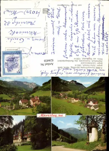 624459,Mehrbild Ak Mürzsteg Neuberg an der Mürz Jagdschloss Sommersitz Bundespräsident