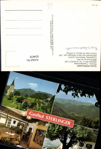 624478,Mehrbild Ak Bruck a. d. Mur Gasthof Sterlinger