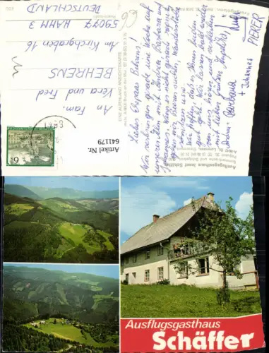 641179,Mehrbild Ak St Lorenzen im Mürztal Ausflugsgasthaus Schäffer