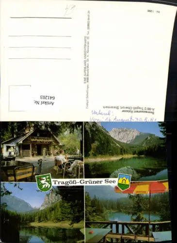 641203,Mehrbild Ak Tragöß-Sankt Katharein Tragöß Oberort Seerestaurant Kainzer