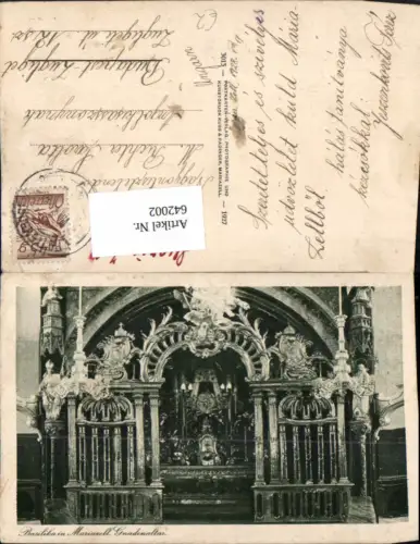 642002,Mariazell Maria Zell Gnadenaltar Altar 1927