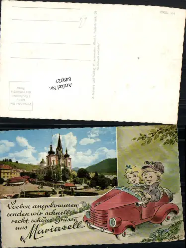 649327,Mariazell Maria Zell Auto Kinder