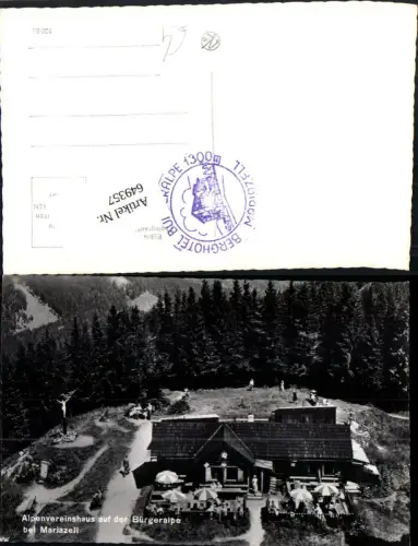 649357,Mariazell Maria Zell Bürgeralpe Alpenvereinshaus