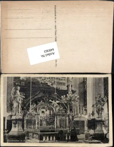 649363,Mariazell Maria Zell Gnadenaltar Altar