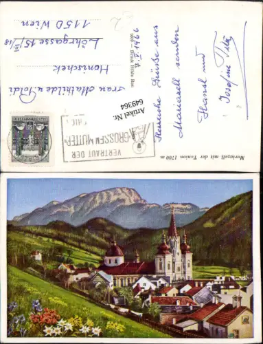 649364,Mariazell Maria Zell