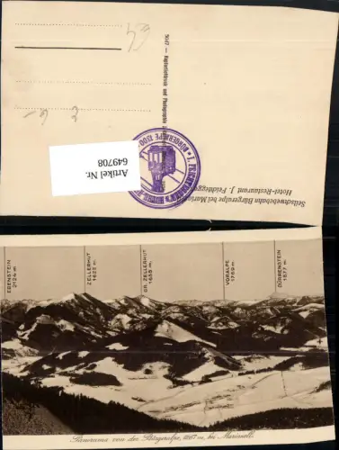 649708,Bürgeralpe Mariazell Maria Zell Panorama