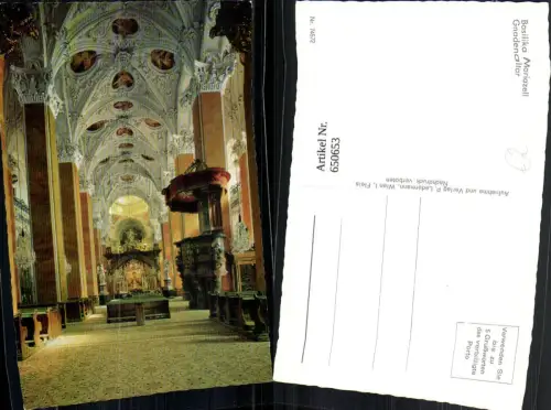 650653,Foto Ak Basilika Mariazell Gnadenaltar