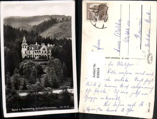 650654,Spital am Semmering Schloss Sommerau