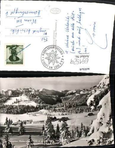 651529,Scheiterboden Neuberg an der Mürz Skihütten Hinteralm geg. Hohe Veitsch