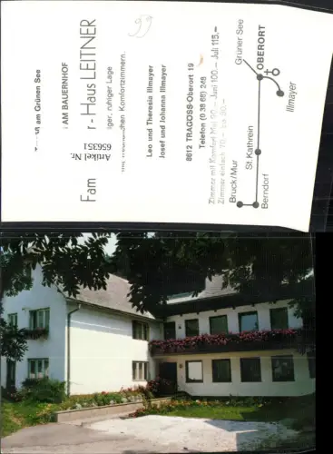 656351,Tragöß Oberort Grünen See Haus Leitner Fam. Illmayer