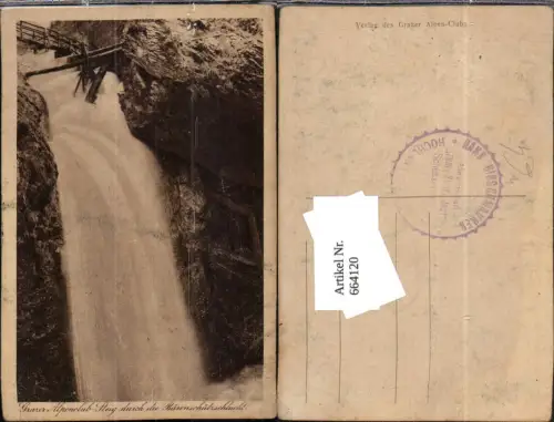 664120,Bärenschütz-Klamm Mixnitz Pernegg a. d. Mur Wasserfall