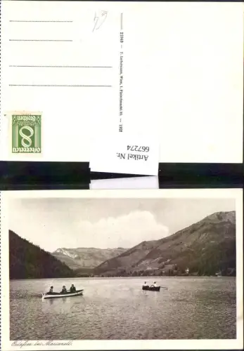 667274,Erlaufsee b. Mariazell Ruderboote Rudern