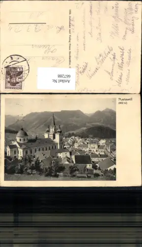 667288,Mariazell Ansicht mit Basilika