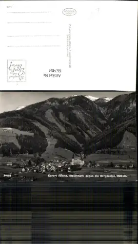 667494,Foto Ak Kurort Aflenz geg. Bürgeralpe