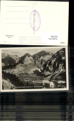 667508,Foto Ak Weichselboden Zellerstaritzen Mariazell