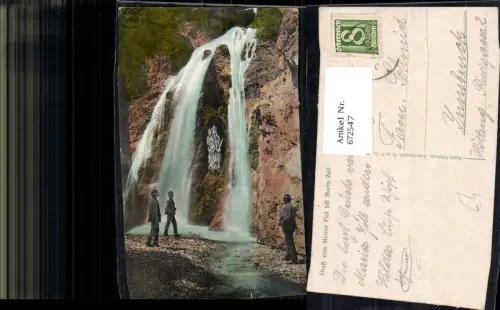 672547,Marien Fall b. Mariazell Wasserfall