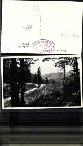 672817,Foto Ak Zellerrain b. Mariazell Automobil