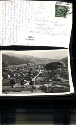 672839,Foto Ak Bruck a. d. Mur Totale