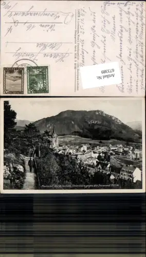 673389,Mariazell geg. d. Sauwand