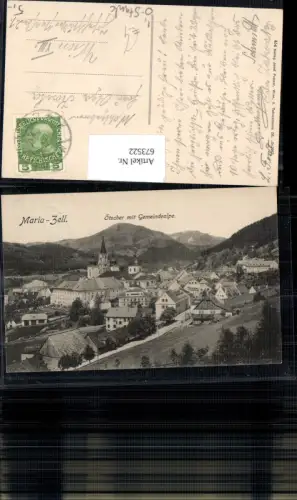 673522,Mariazell Ötscher m. Gemeindealpe