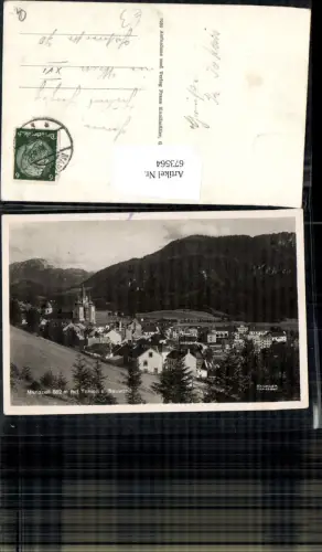 673564,Foto Ak Mariazell mit Tonion u. Sauwand
