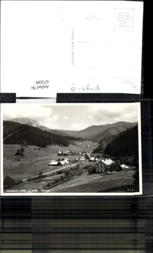 673580,Foto Ak Mariazell Aschbach u. Hohe Veitsch