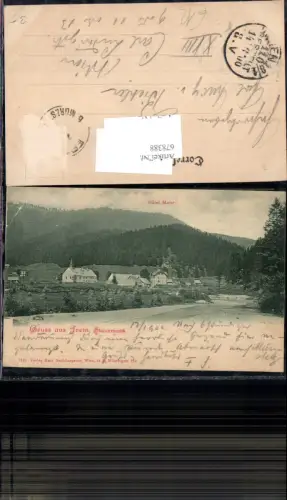 678388 Gruss aus Frein an der Mürz Mürzsteg Neuberg Hotel Maier 1900