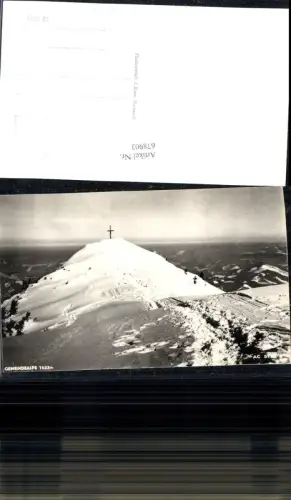 678903 Gemeindealpe b. Mariazell Maria Zell Gipfelkreuz
