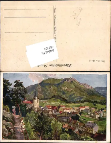 682753 Künstler AK Ruep Mariazell Maria Zell