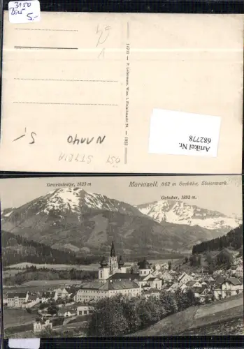 682778 Mariazell Maria Zell m. Ötscher pub Ledermann 14703
