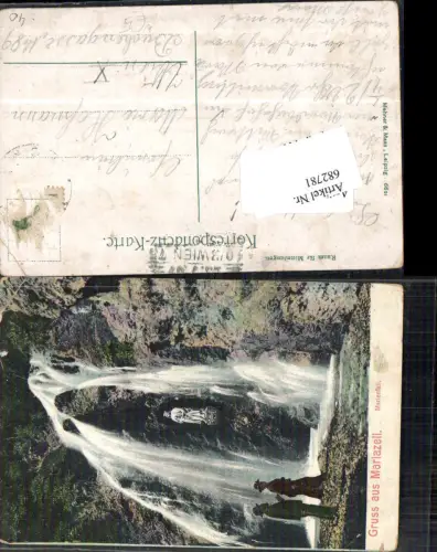 682781 Gruss aus Mariazell Maria Zell Marienfall
