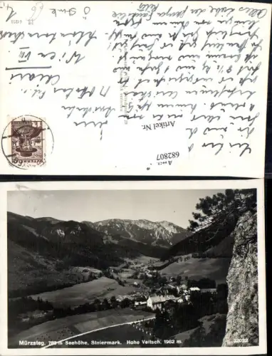 682807 Mürzsteg Hohe Veitsch