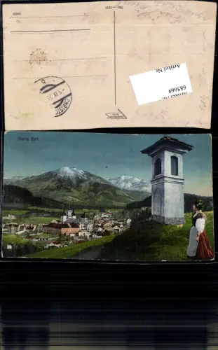 685669 Mariazell Maria Zell Marterl Frau Wegkreuz pub Strohschneider 755-1918