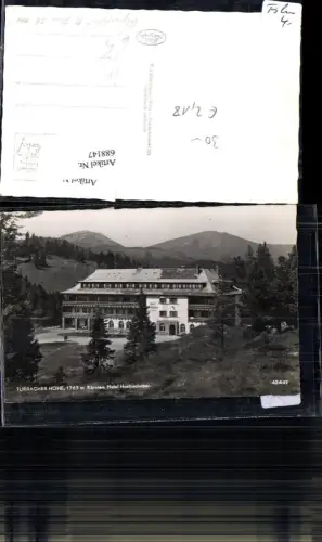 688147 Turracher Höhe Turrach Hotel Hochschober