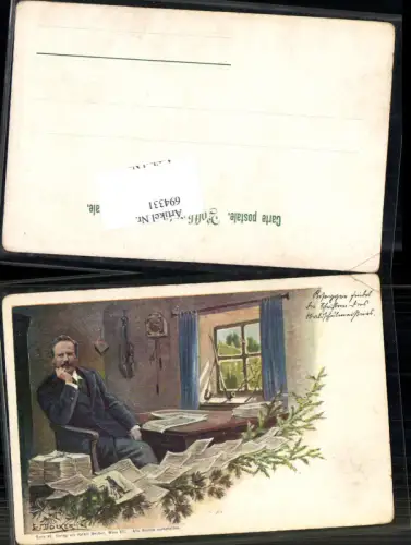694331 E. Döcker jun. Peter Rosegger Alpl Krieglach Waldheimat