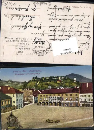694475 Bruck an der Mur Hauptplatz Schlossberg Purger e Co. 3697