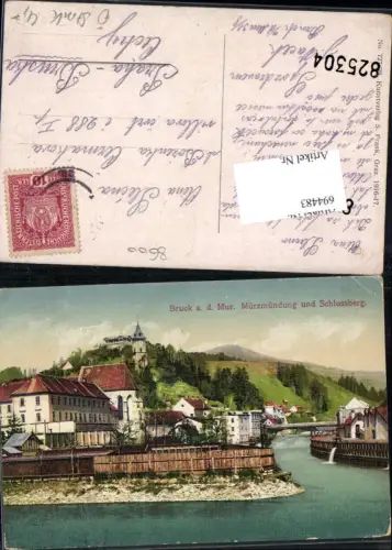 694483 Bruck an der Mur Murpartie pub S. Frank 727/28