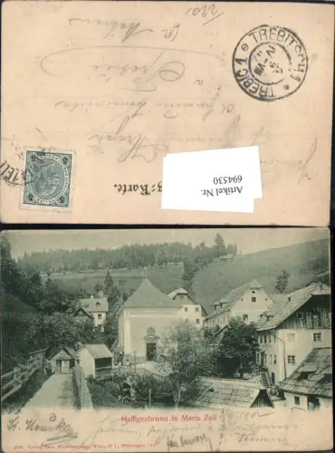 694530 tolle Partie aus Heiligenbrunn b. Mariazell Maria Zell