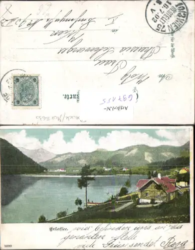 697155 Mariazell Maria Zell Erlaufsee Partie Mitterbach 1900